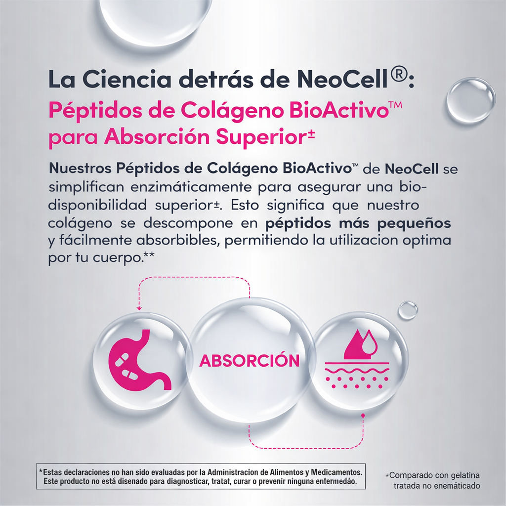 Colágeno Péptidos Grassfed Powder "Hair, Skin, Nails & Joint" | Polvo Sin sabor