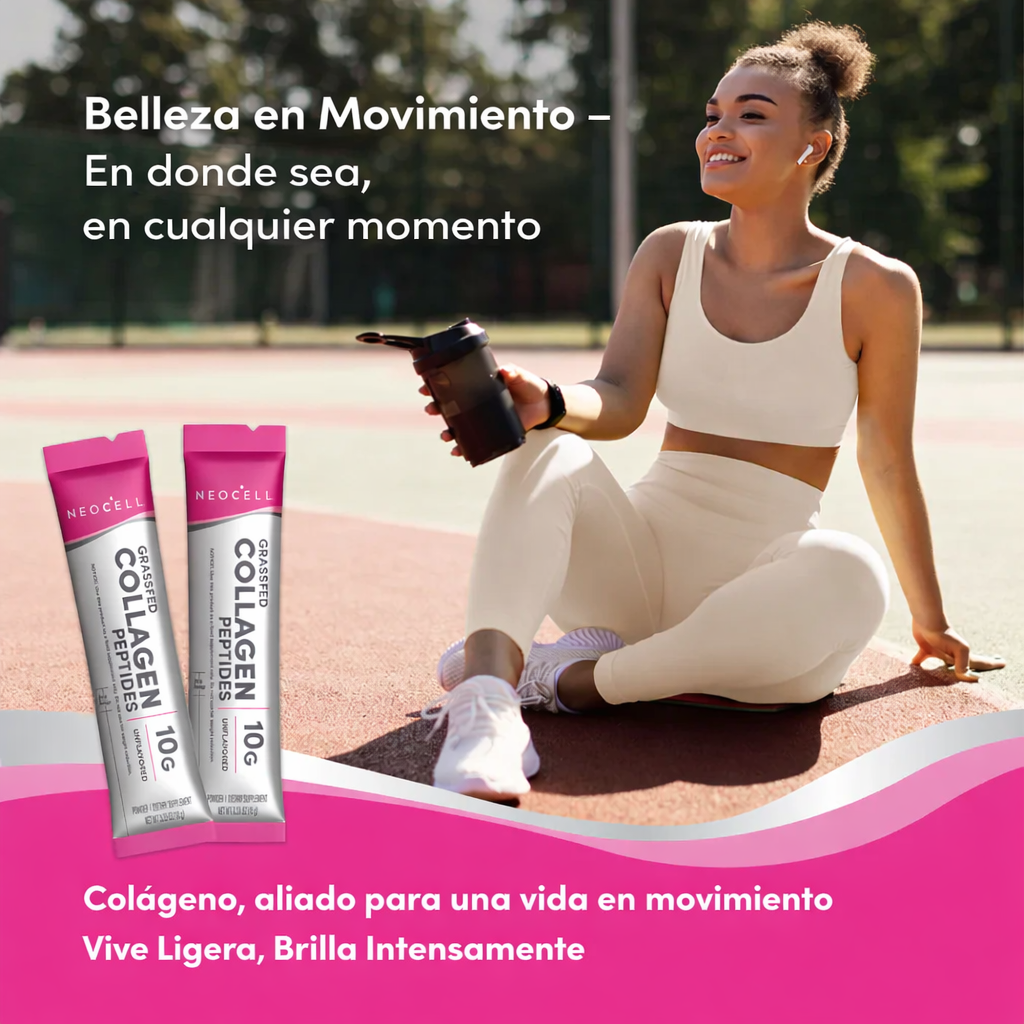 Colágeno Powder Péptidos 1 y 3 "Hair, Skin, Nails & Joints" 20 sobres de 10 gr. (sin sabor)