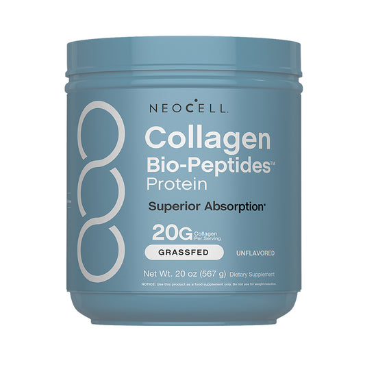 Colágeno Bio-Péptidos Grassfed de Absorción Superior 20 gr. + Proteína 18 gr. | Polvo sin sabor